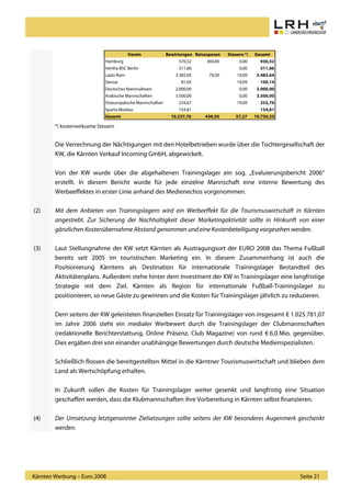 LRH Endbericht Euro2008