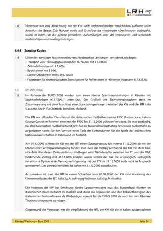 LRH Endbericht Euro2008