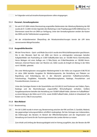 LRH Endbericht Euro2008