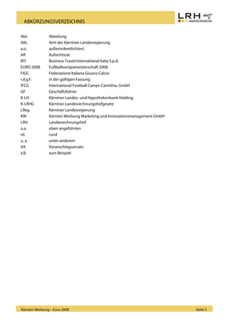 LRH Endbericht Euro2008