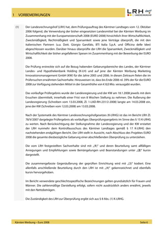 LRH Endbericht Euro2008