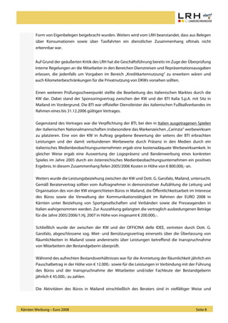 LRH Endbericht Euro2008