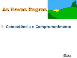 As Novas Regras


☺ Competência e Comprometimento
 