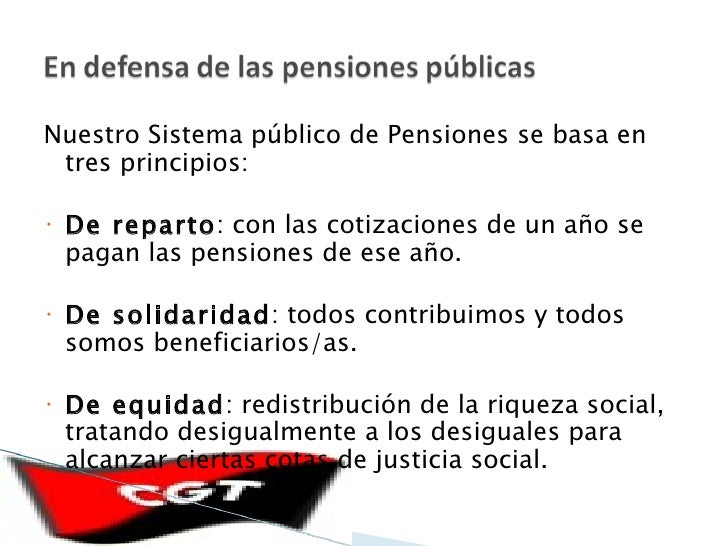 EN DEFENSA DE LAS PENSIONES PÚBLICAS EN DEFENSA DE LAS PENSIONES PÚBLICAS