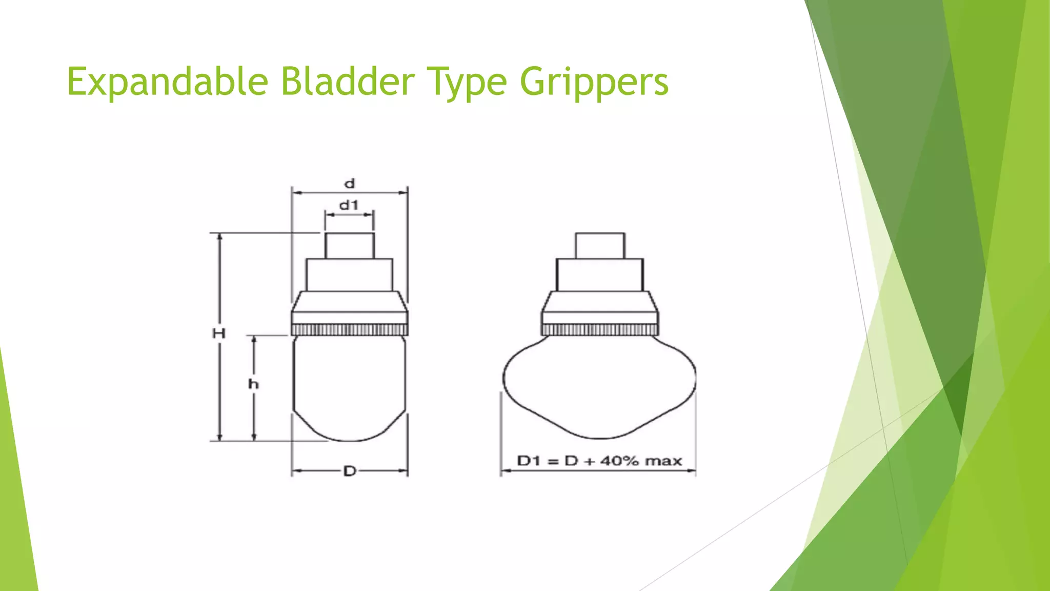 Expandable Bladder Type Grippers
 