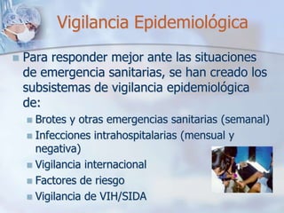 Endemias, Epidemias Y Brotes