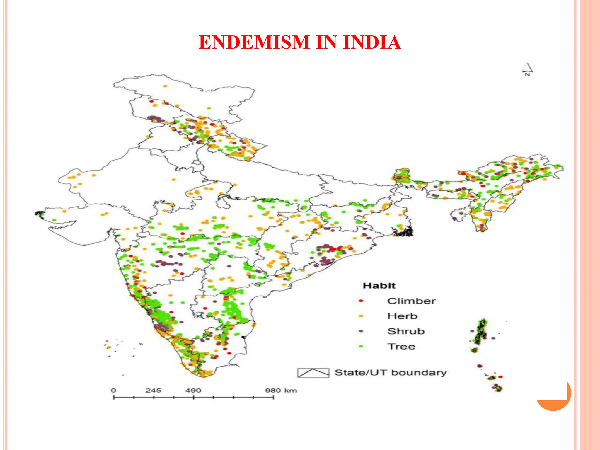 ENDEMISM IN INDIA
 