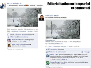 Editorialisation en temps réel
                 et contextuel
 
