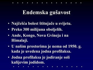 Endemska gušavost | PPT