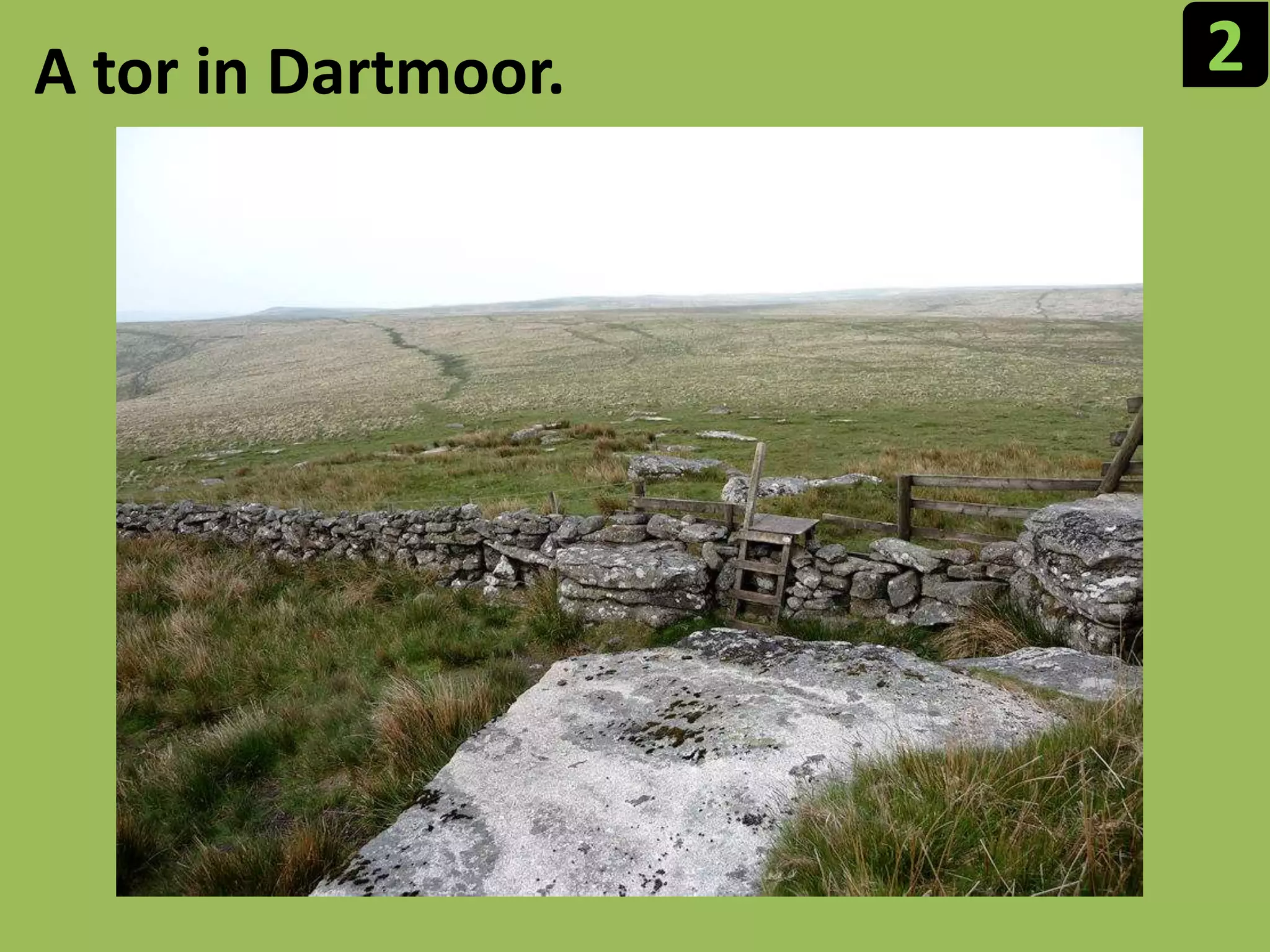 2A tor in Dartmoor.