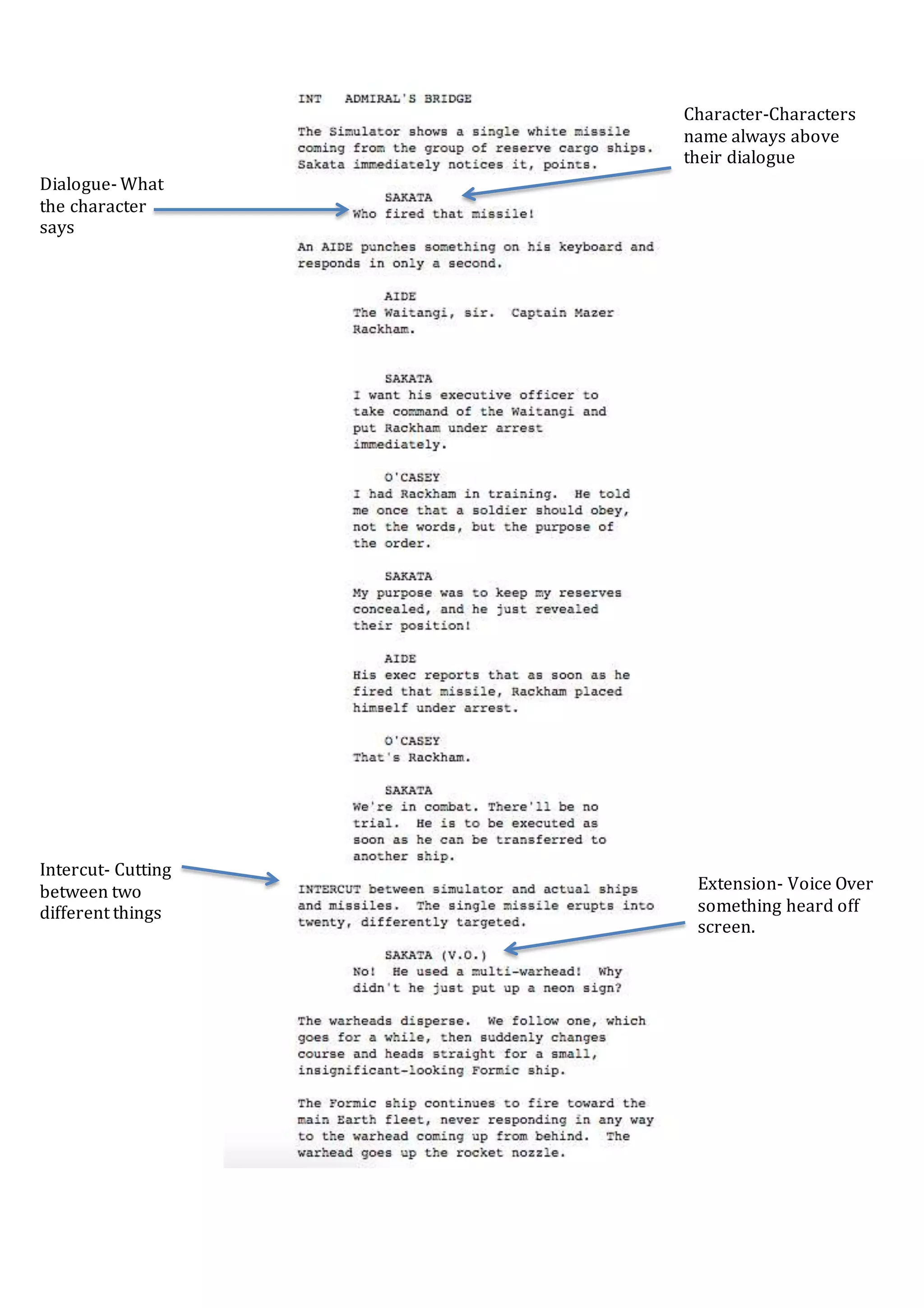Ender's Game script | DOCX