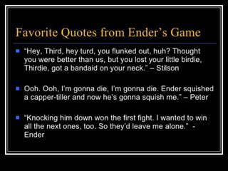 Ender’s Game