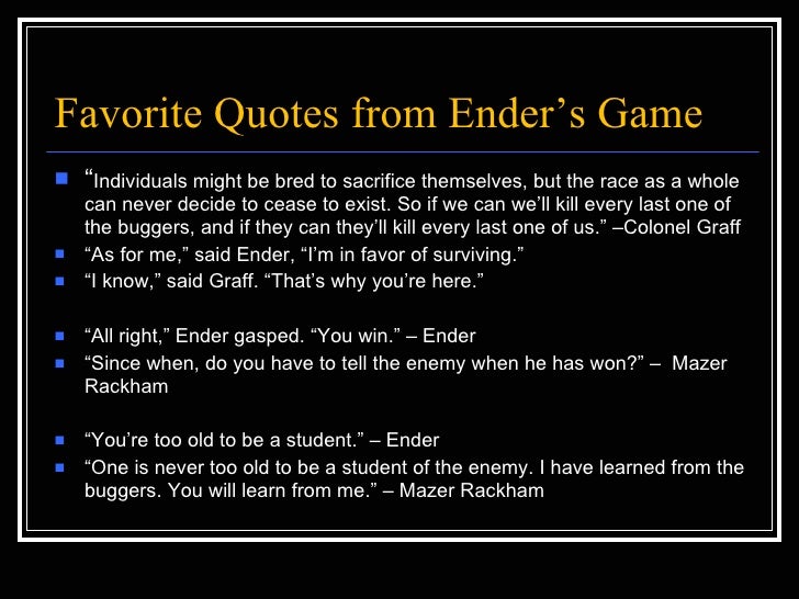 quotes from ender s enders quiz show quotes from ender s enders quiz show
