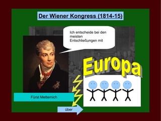 Ich entscheide bei den meisten Entschließungen mit über Europa   