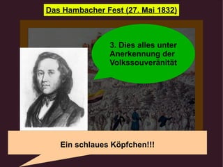 Georg August Wirth Ein schlaues Köpfchen!!! 3. Dies alles unter  Anerkennung der  Volkssouveränität 