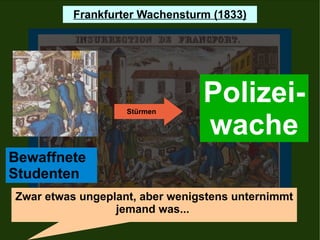Bewaffnete Studenten  Polizei- wache Zwar etwas ungeplant, aber wenigstens unternimmt jemand was...  Stürmen  