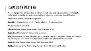 Comprehensive Overview of Joint End Feel Types and Patterns in Physical ...