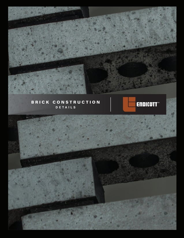 Endicott brick construction details PDF