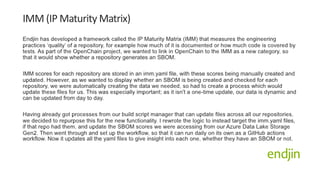 endjin ISO/IEC 5230 Conformance Case Study