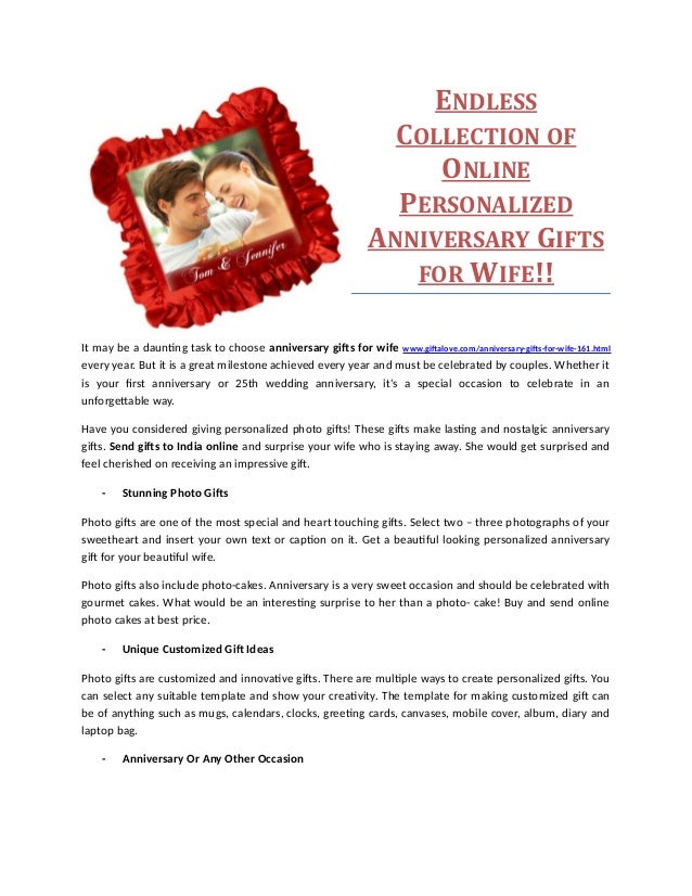 innovative gifts for wife