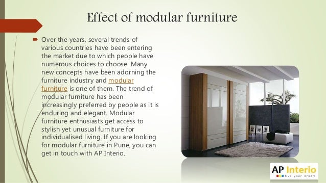 Endless Design Possibilities In Modular Furniture