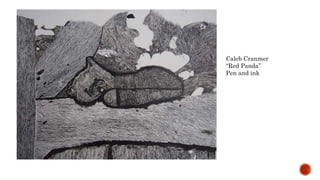 Caleb Cranmer
Red Panda
Pen and ink
 