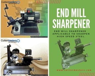 End mill sharpener