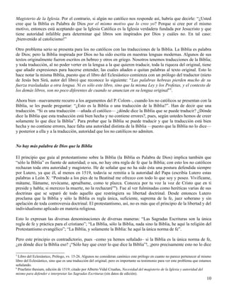En dónde dice la biblia que - IVE | PDF