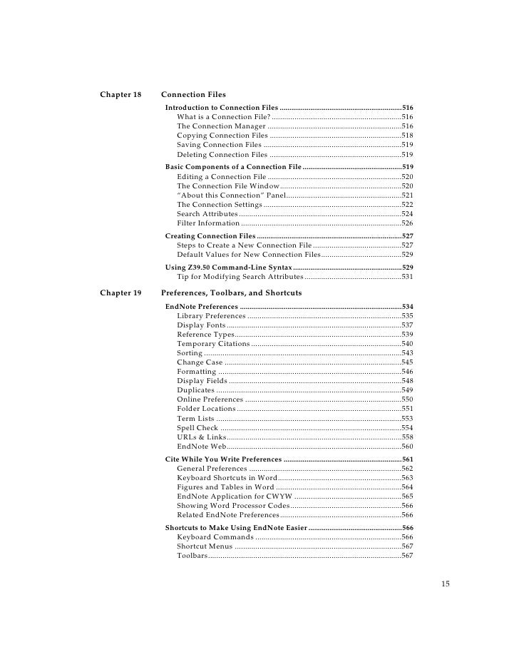 end note pages end note pages