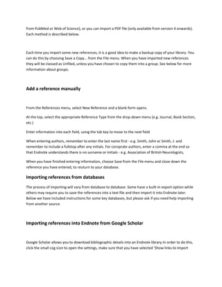 Endnote | DOCX