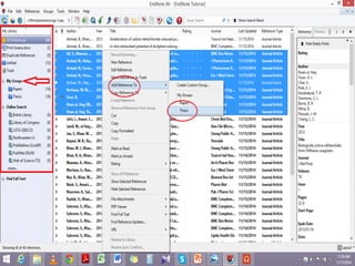 end note referencing