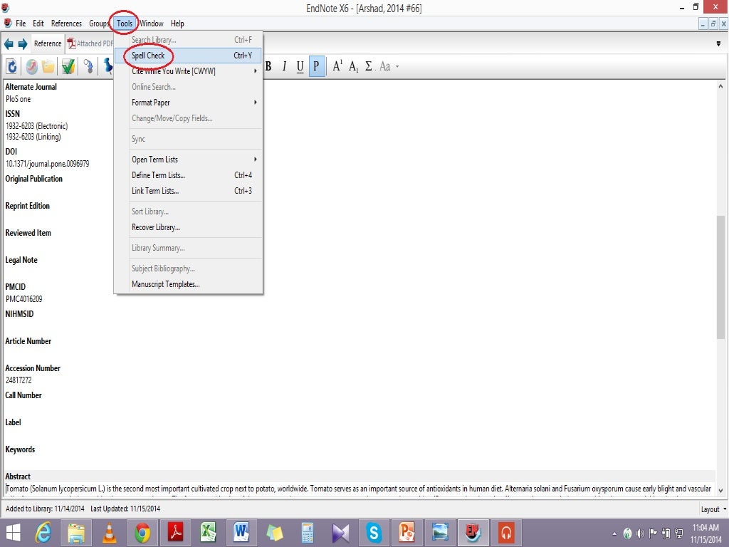 using-end-note-flowerniom