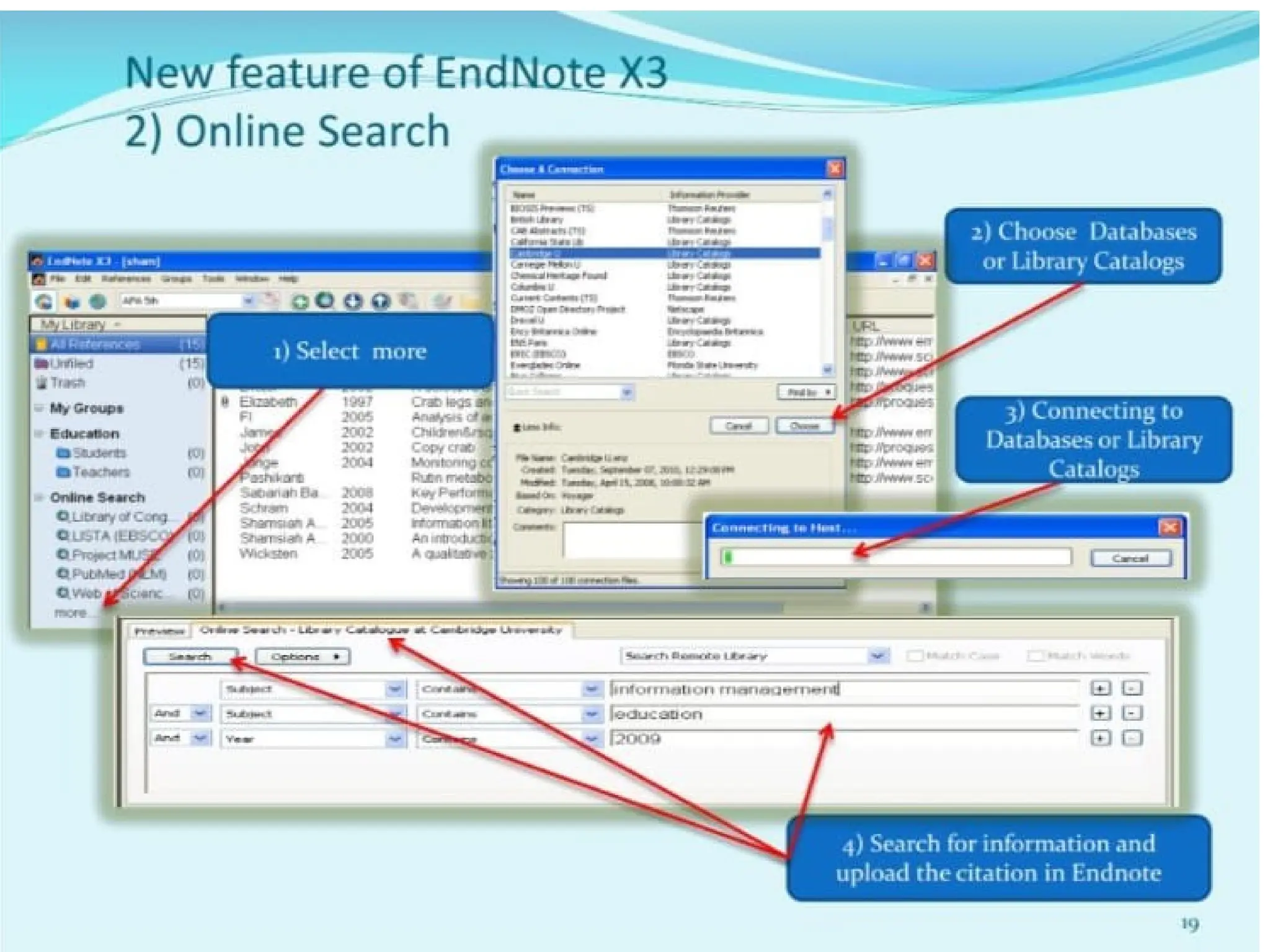 ENDNOTE refrencing how to do step by step..