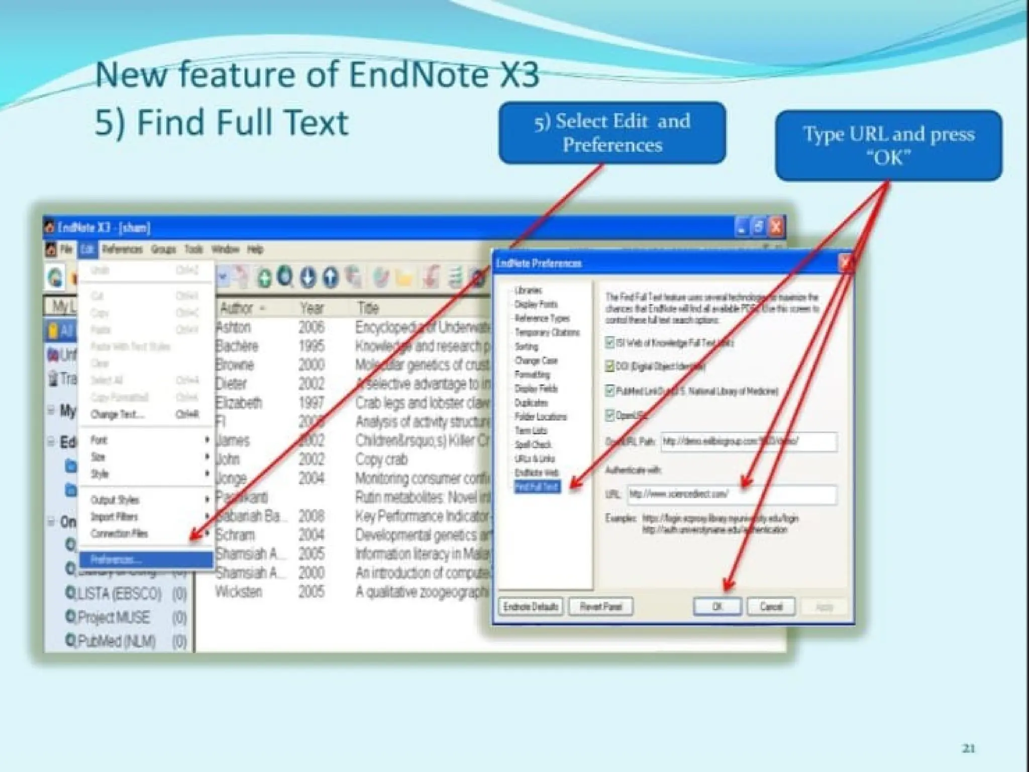 ENDNOTE refrencing how to do step by step..