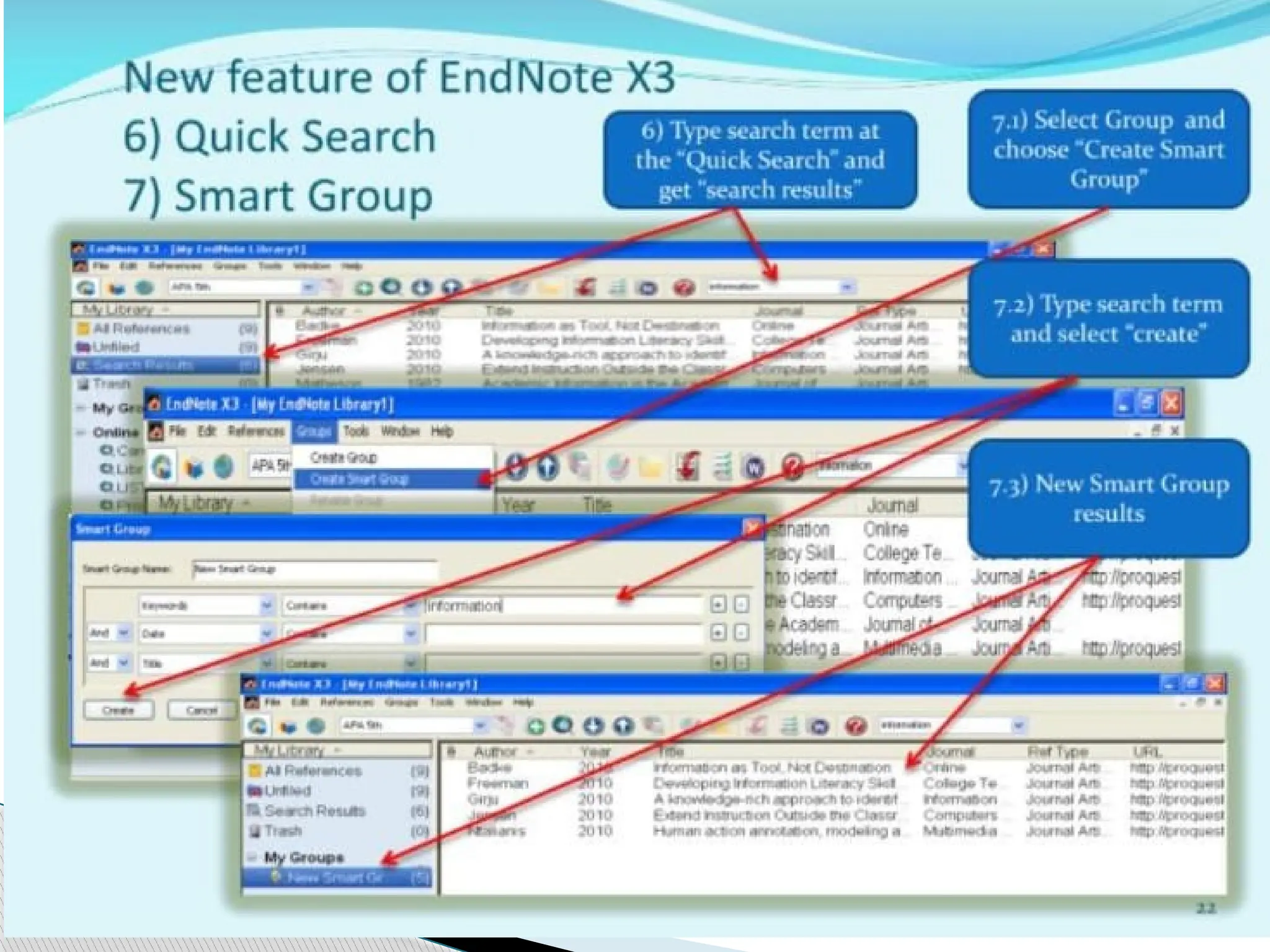ENDNOTE refrencing how to do step by step..
