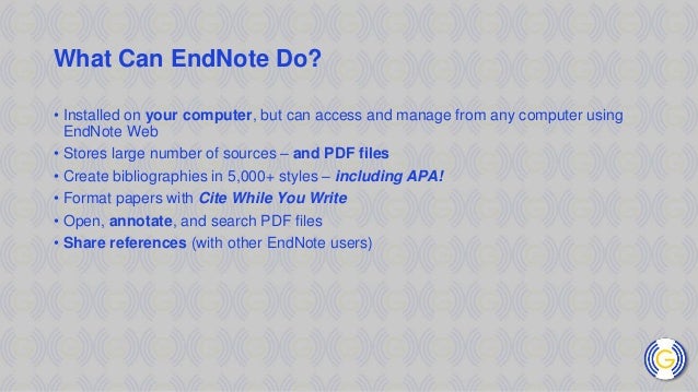 endnote definition endnote definition