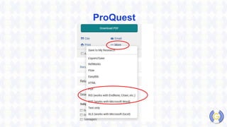 ProQuest
 