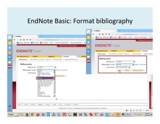 Organize your research with EndNote | PDF