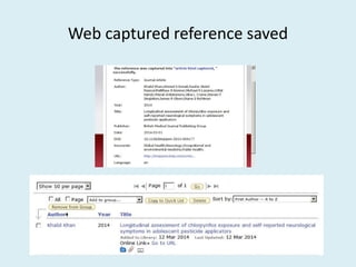 Web captured reference saved
 