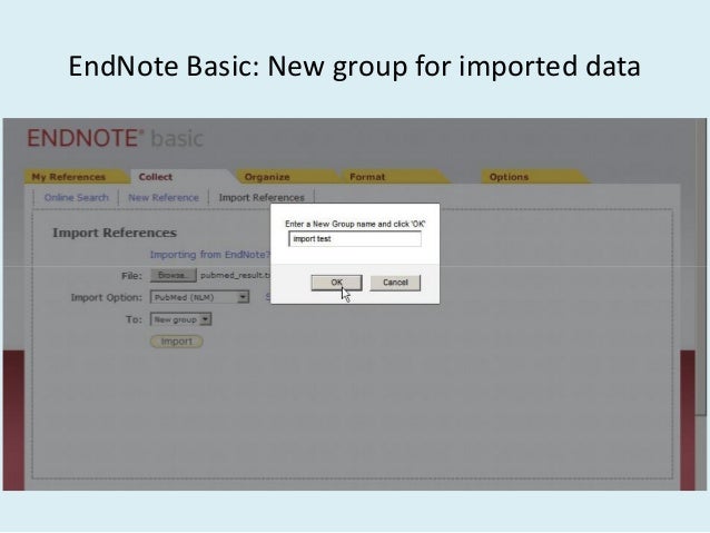 EndNote Basic citation utility for research support