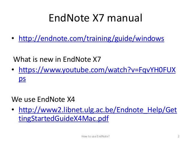endnote x4 full version windows