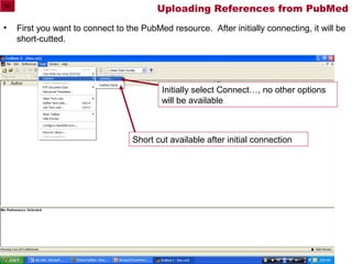 can you link endnote with pubmed