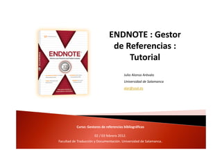 Julio Alonso Arévalo
Universidad de Salamanca
alar@usal.es
noviembre 2015
 