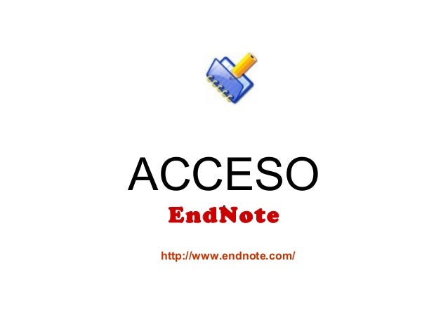 Endnote X7 Tutorial Endnote X7 Tutorial