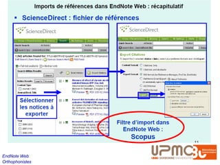Depuis Science Direct




EndNote Web
Orthophonistes
 
