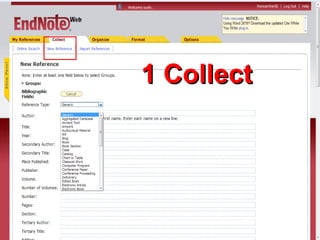 web endnote