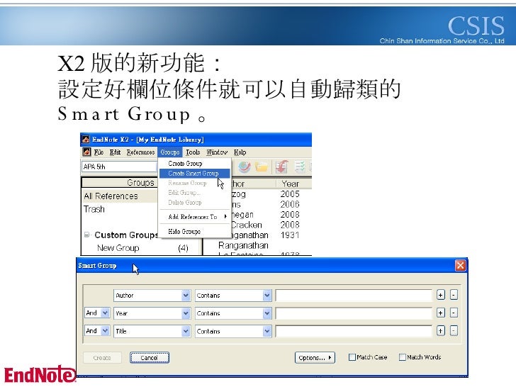 what is endnote x2