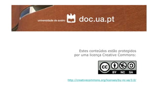 EndNote X3




       Estes conteúdos estão protegidos
    por uma licença Creative Commons:




http://creativecommons.org/licenses/by-nc-sa/3.0/
 