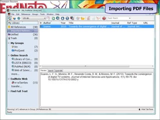 Importing PDF Files 