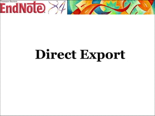 Direct Export 